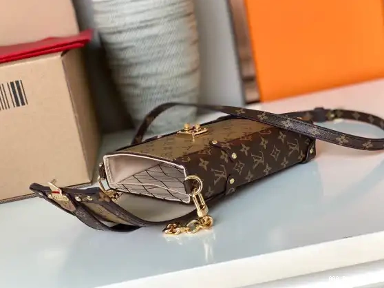 AAA Pruses Bags TRUNK VERTICAL POCHETTE LOUIS VUITTON 0705